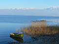 Pamje nga liqeni i Ohrit, Pogradec